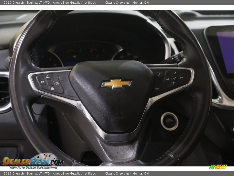 2019 Chevrolet Equinox LT AWD Kinetic Blue Metallic / Jet Black Photo #7