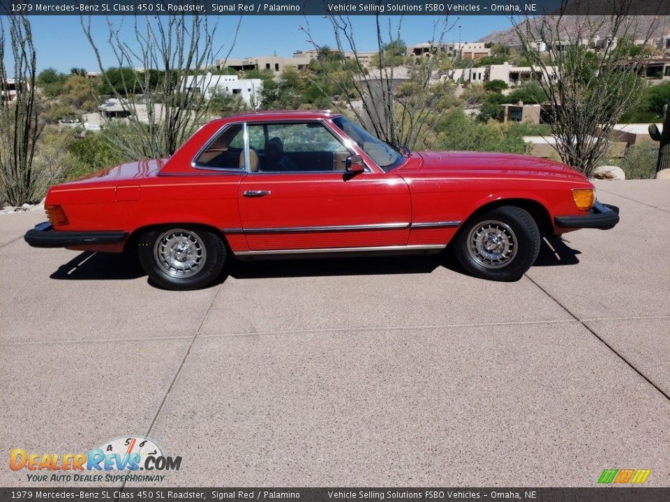 Signal Red 1979 Mercedes-Benz SL Class 450 SL Roadster Photo #1