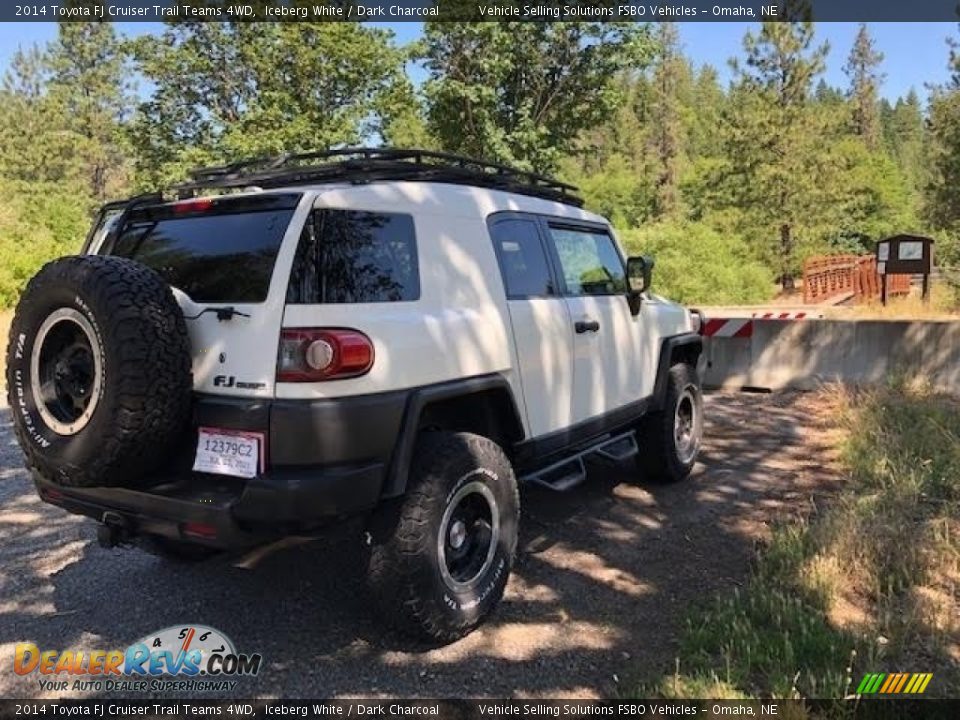 2014 Toyota FJ Cruiser Trail Teams 4WD Iceberg White / Dark Charcoal Photo #2