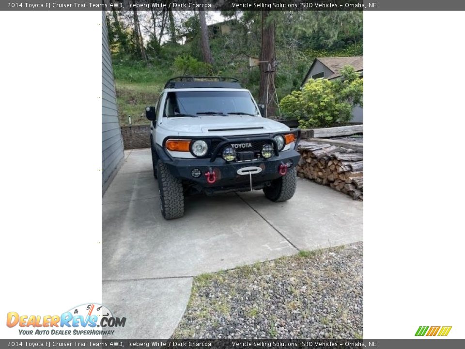 2014 Toyota FJ Cruiser Trail Teams 4WD Iceberg White / Dark Charcoal Photo #7