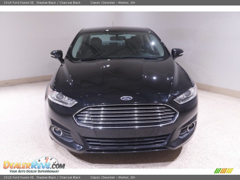 2016 Ford Fusion SE Shadow Black / Charcoal Black Photo #2