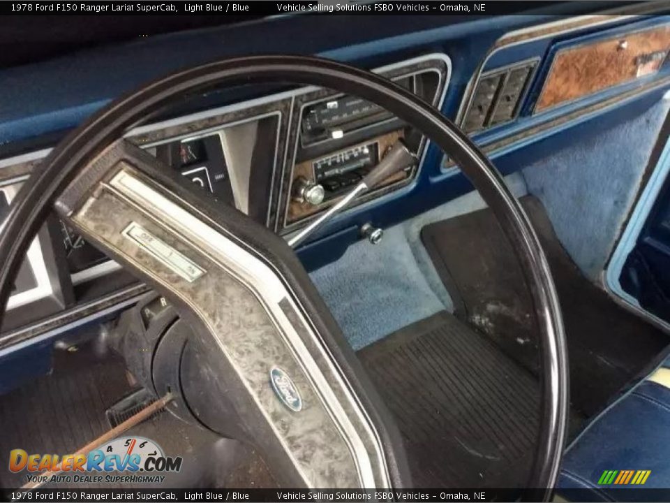 1978 Ford F150 Ranger Lariat SuperCab Steering Wheel Photo #11
