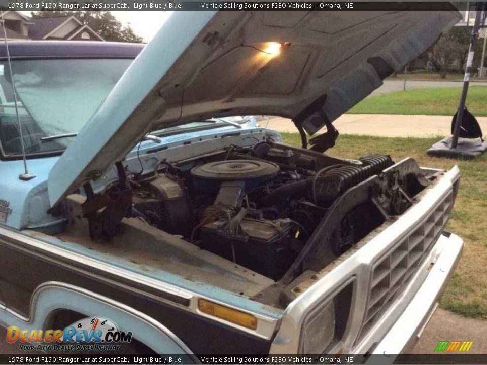 1978 Ford F150 Ranger Lariat SuperCab 7.5 Liter OHV 16-Valve V8 Engine Photo #12