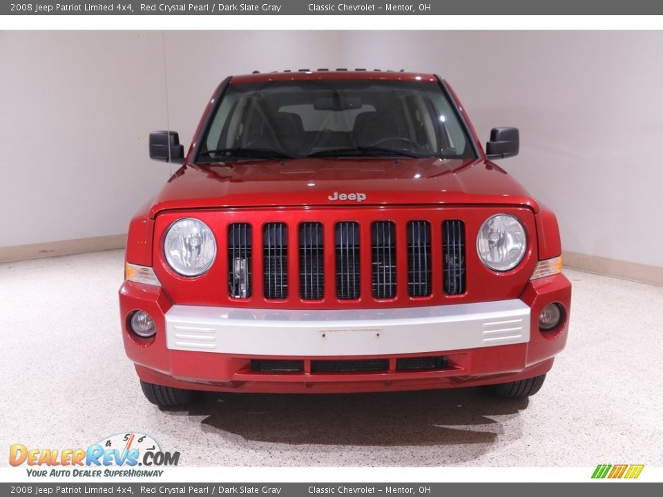 2008 Jeep Patriot Limited 4x4 Red Crystal Pearl / Dark Slate Gray Photo #2