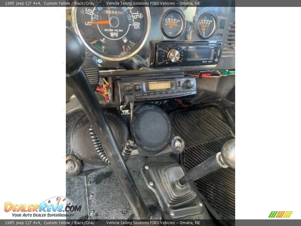 1985 Jeep CJ7 4x4 Gauges Photo #3