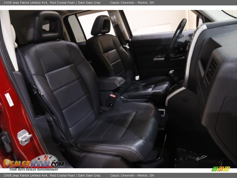 2008 Jeep Patriot Limited 4x4 Red Crystal Pearl / Dark Slate Gray Photo #13