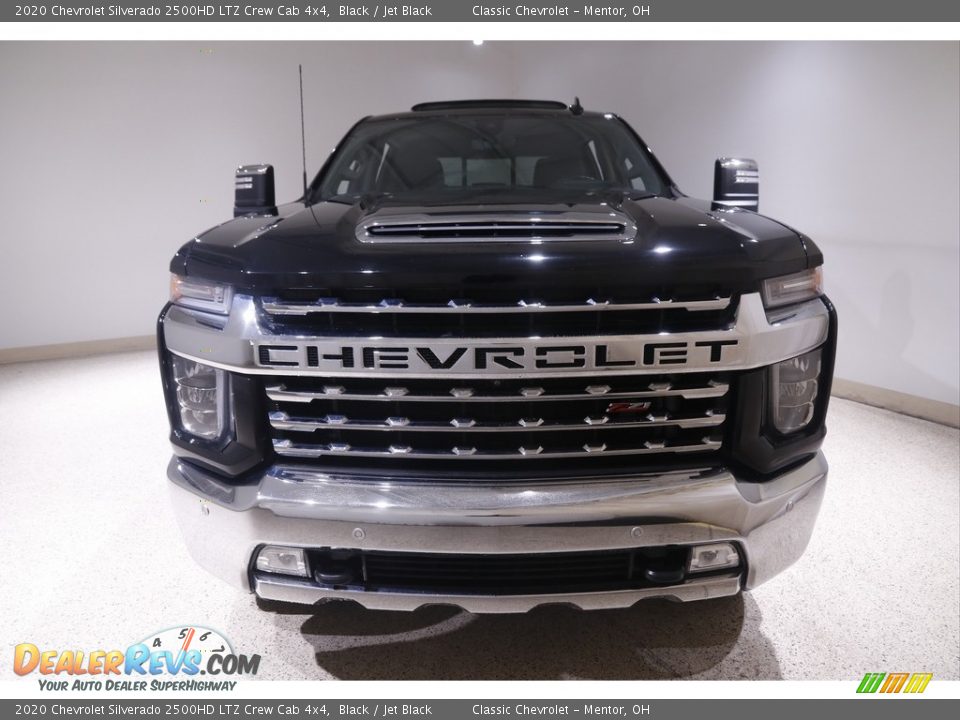 2020 Chevrolet Silverado 2500HD LTZ Crew Cab 4x4 Black / Jet Black Photo #2