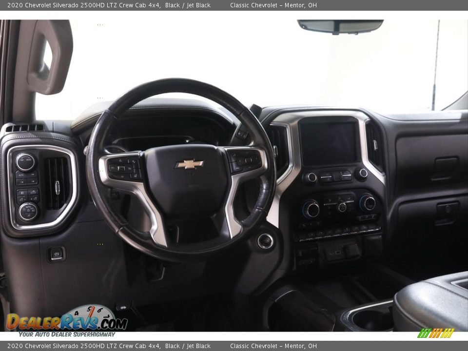 2020 Chevrolet Silverado 2500HD LTZ Crew Cab 4x4 Black / Jet Black Photo #7