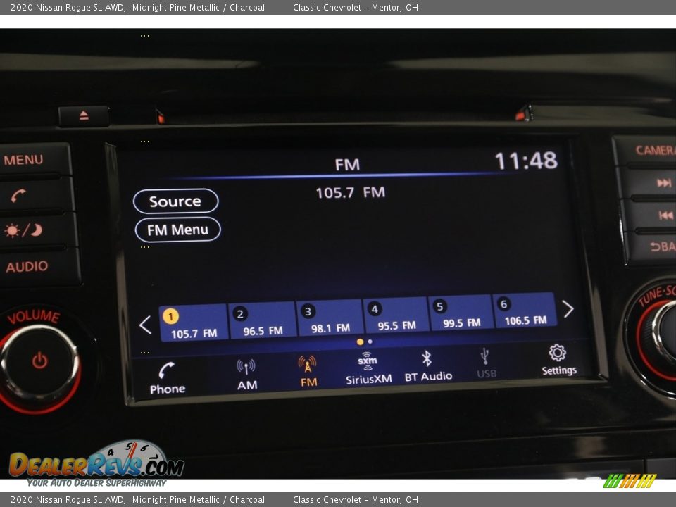 Audio System of 2020 Nissan Rogue SL AWD Photo #11