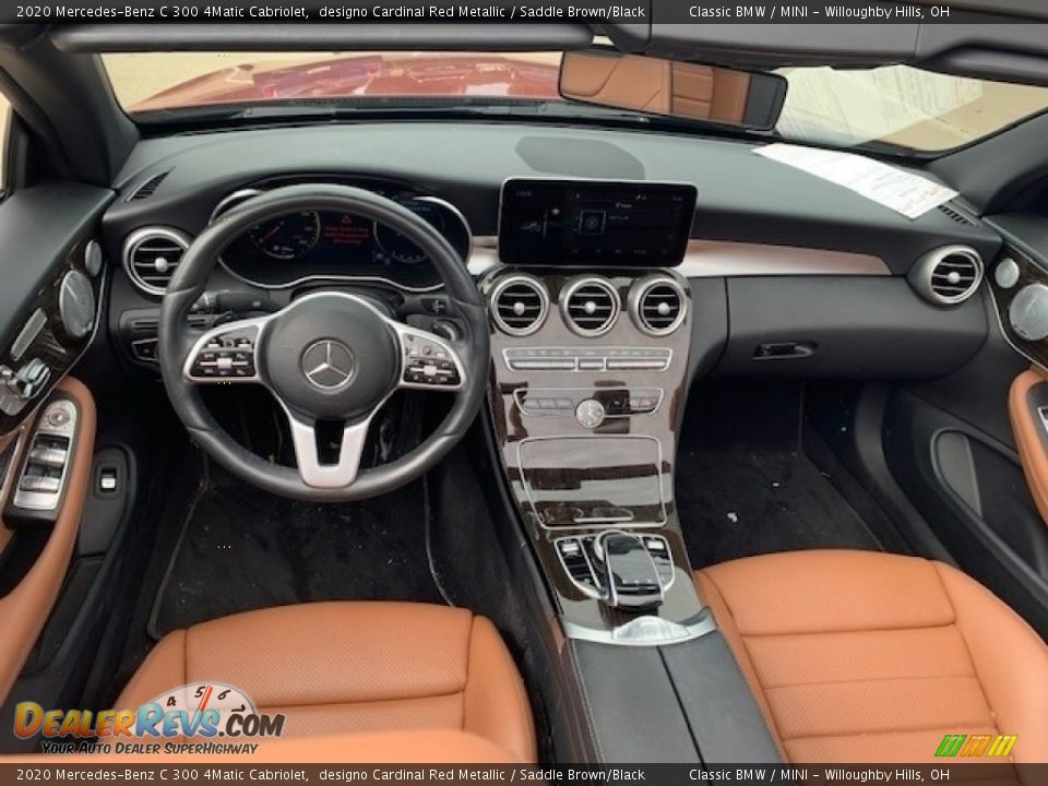 Saddle Brown/Black Interior - 2020 Mercedes-Benz C 300 4Matic Cabriolet Photo #3