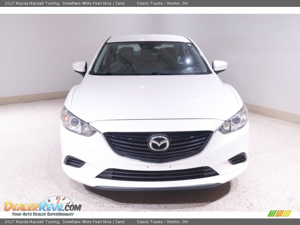 2017 Mazda Mazda6 Touring Snowflake White Pearl Mica / Sand Photo #2