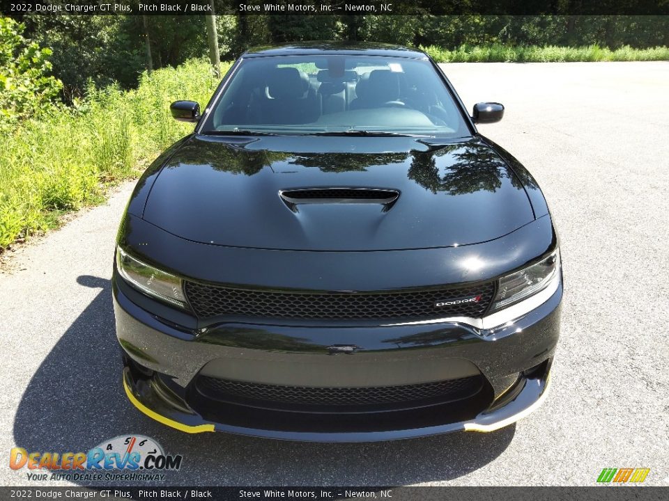 2022 Dodge Charger GT Plus Pitch Black / Black Photo #3