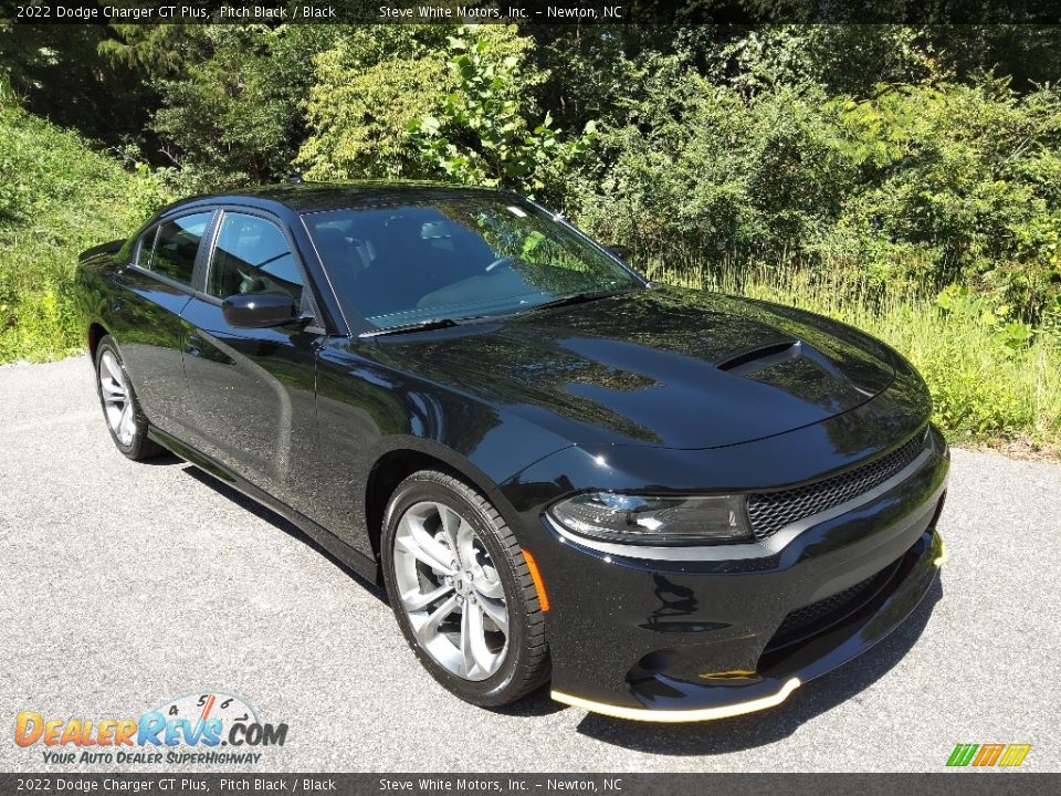 2022 Dodge Charger GT Plus Pitch Black / Black Photo #4