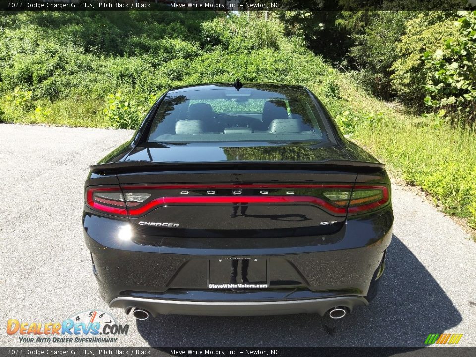 2022 Dodge Charger GT Plus Pitch Black / Black Photo #7