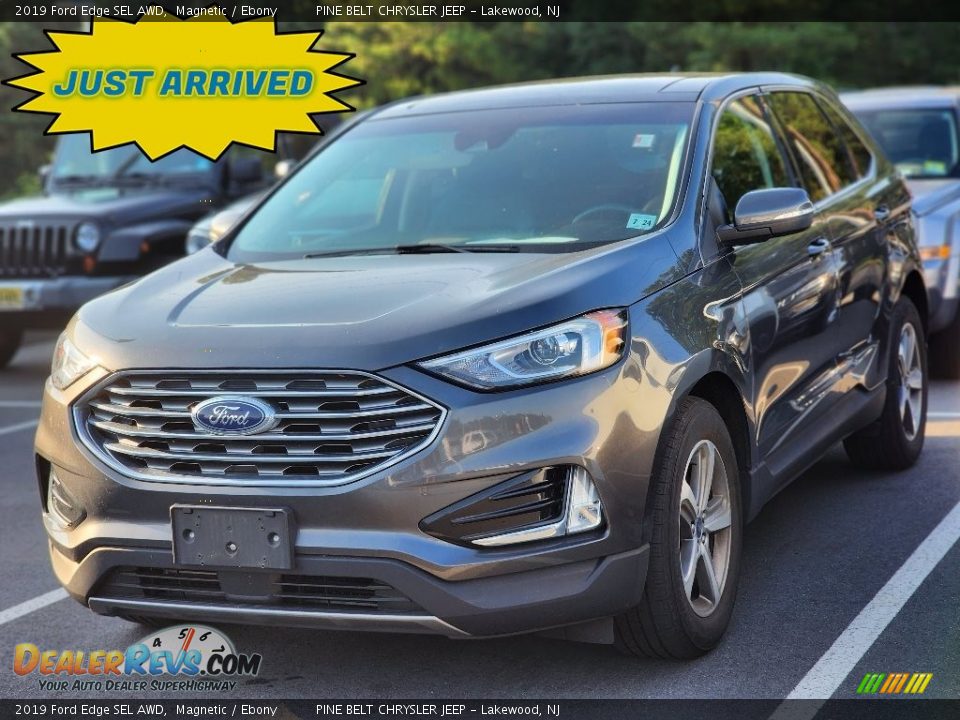 2019 Ford Edge SEL AWD Magnetic / Ebony Photo #1