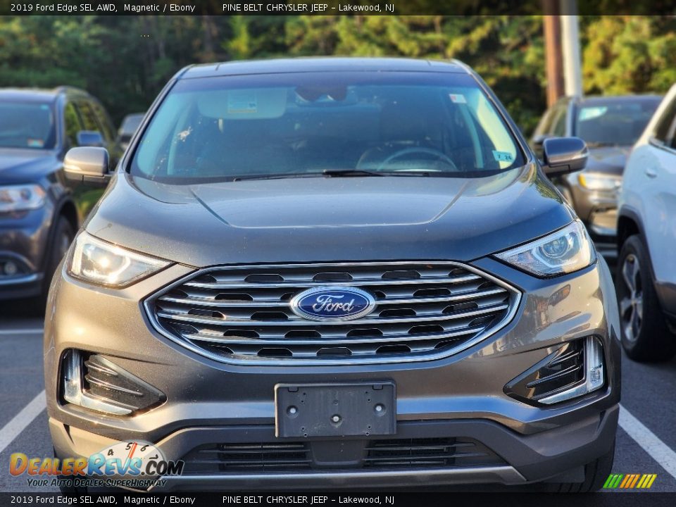 2019 Ford Edge SEL AWD Magnetic / Ebony Photo #3
