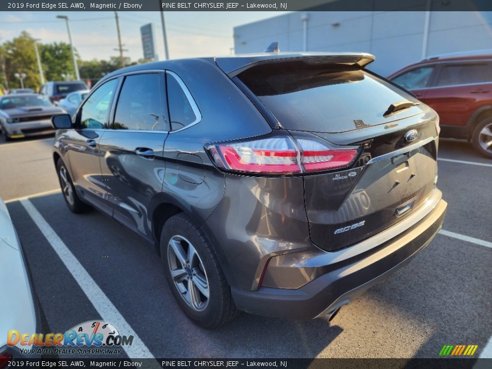 2019 Ford Edge SEL AWD Magnetic / Ebony Photo #6