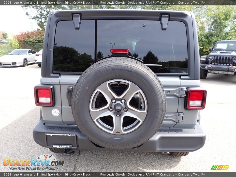 2023 Jeep Wrangler Unlimited Sport 4x4 Sting-Gray / Black Photo #4