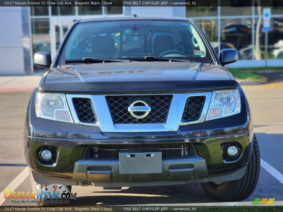 2017 Nissan Frontier SV Crew Cab 4x4 Magnetic Black / Steel Photo #3