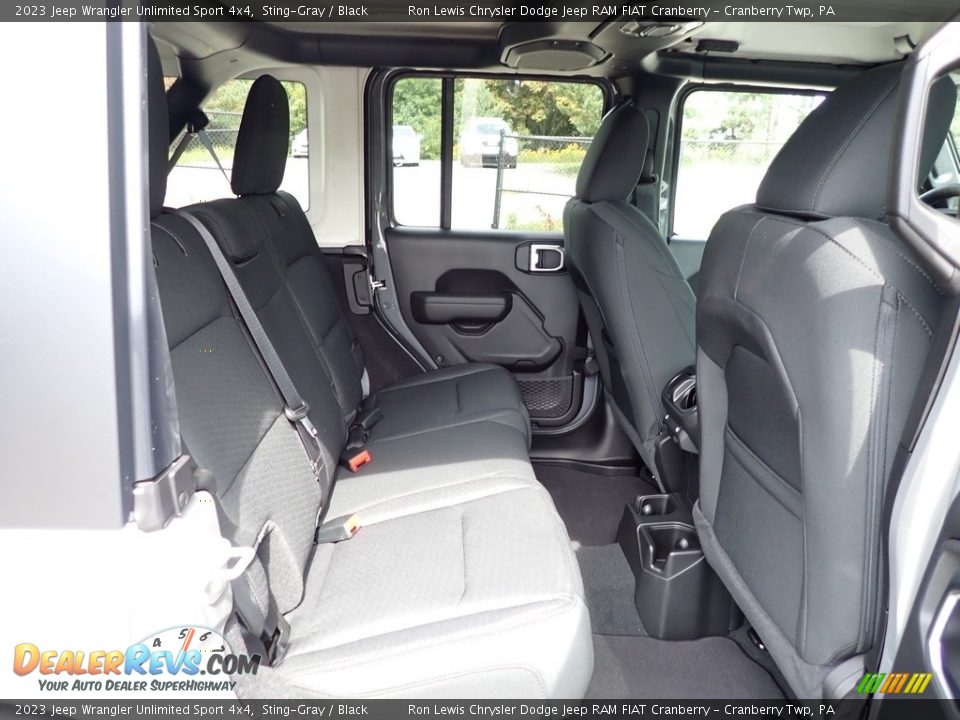2023 Jeep Wrangler Unlimited Sport 4x4 Sting-Gray / Black Photo #11