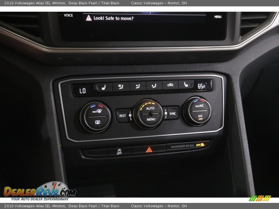 2019 Volkswagen Atlas SEL 4Motion Deep Black Pearl / Titan Black Photo #13