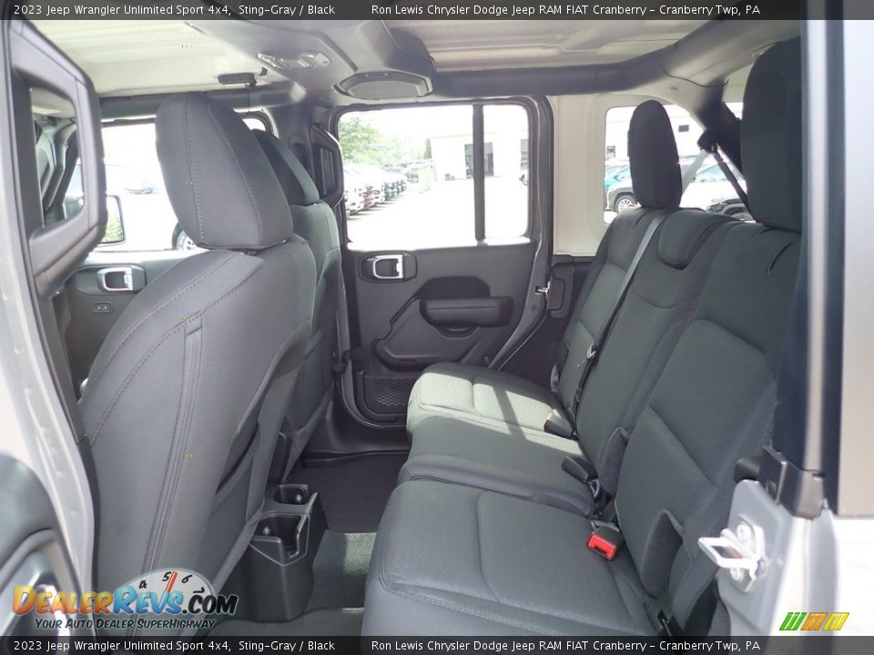 2023 Jeep Wrangler Unlimited Sport 4x4 Sting-Gray / Black Photo #12
