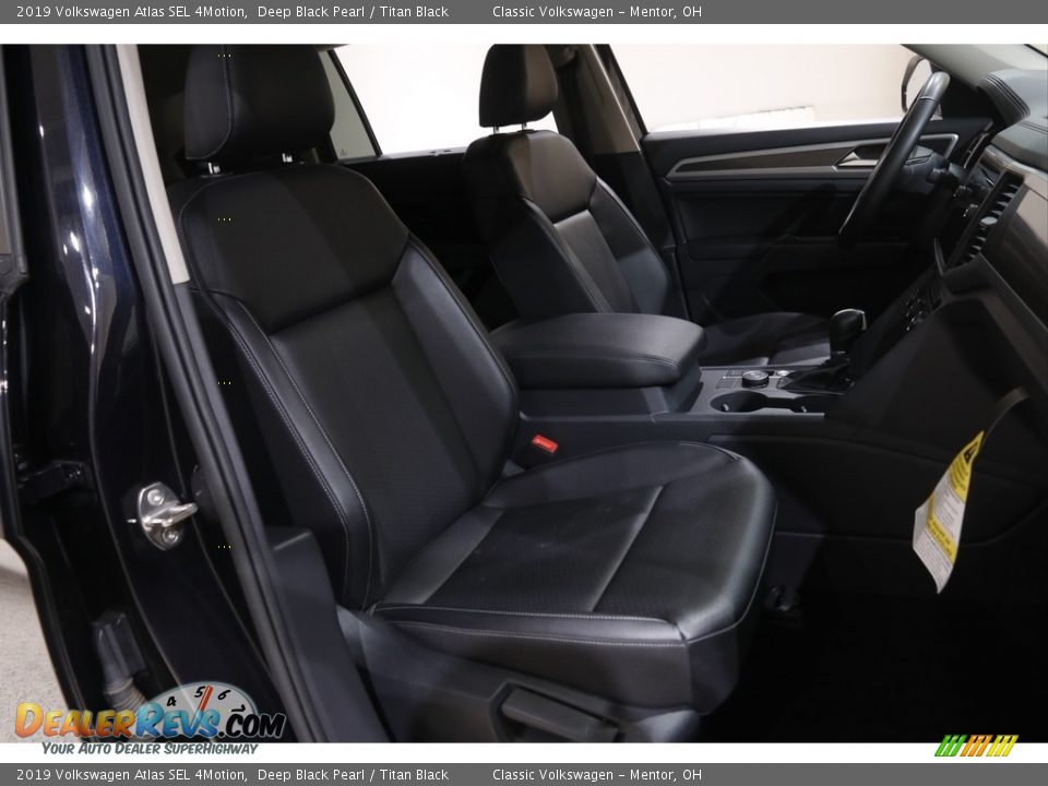 2019 Volkswagen Atlas SEL 4Motion Deep Black Pearl / Titan Black Photo #15