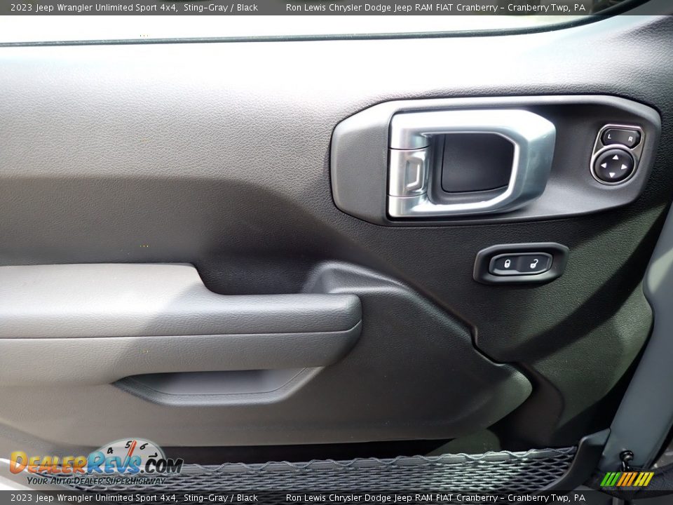 2023 Jeep Wrangler Unlimited Sport 4x4 Sting-Gray / Black Photo #15