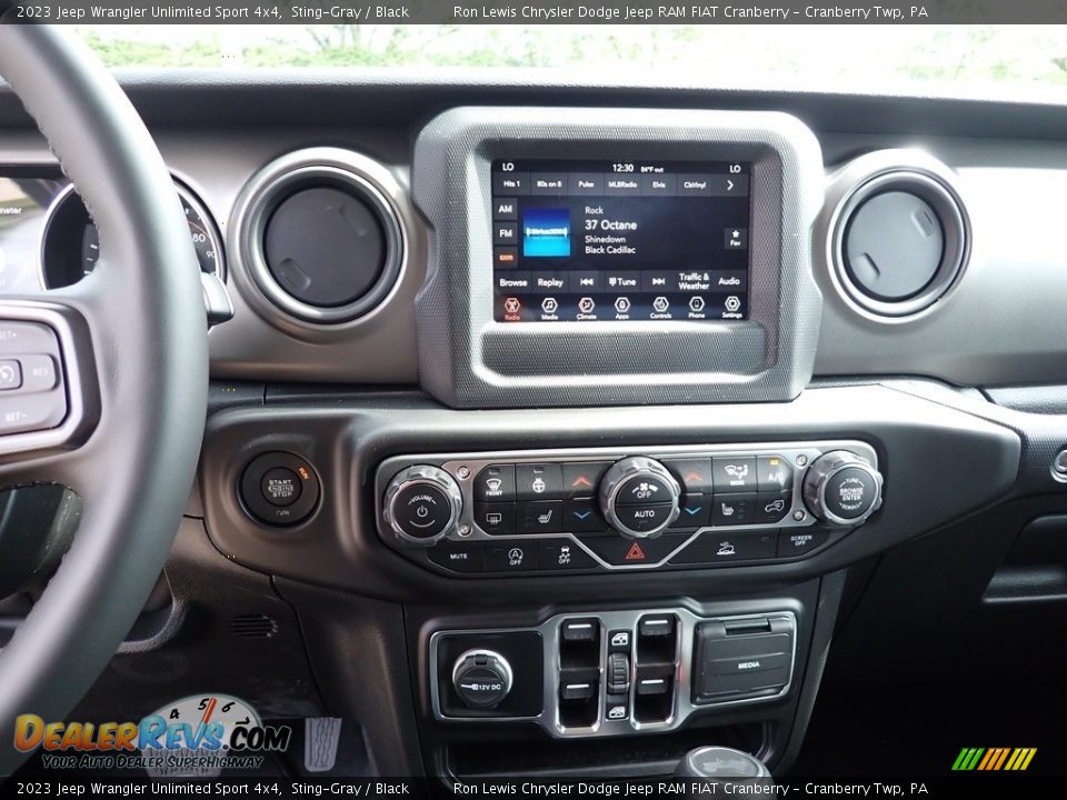 2023 Jeep Wrangler Unlimited Sport 4x4 Sting-Gray / Black Photo #17