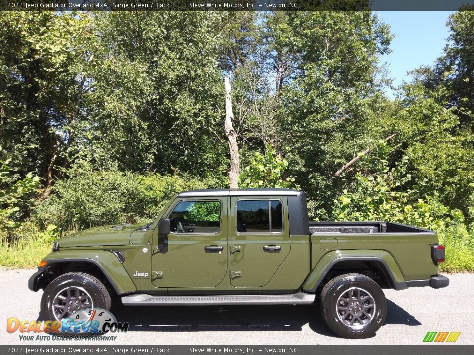 2022 Jeep Gladiator Overland 4x4 Sarge Green / Black Photo #1