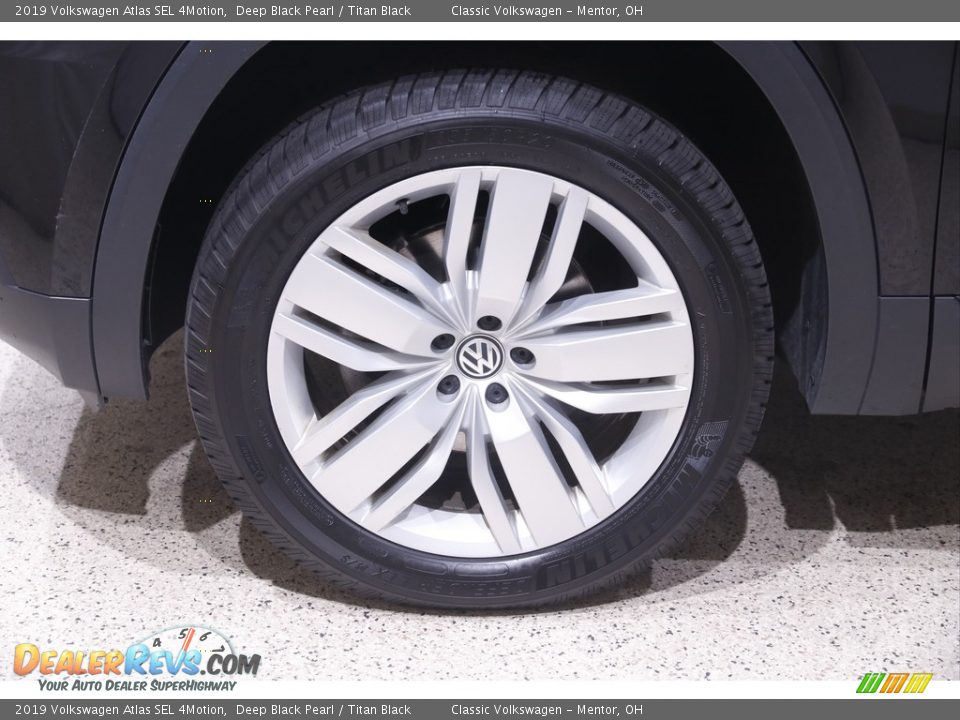 2019 Volkswagen Atlas SEL 4Motion Deep Black Pearl / Titan Black Photo #21