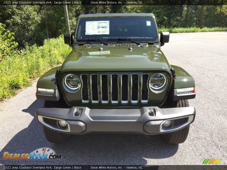 2022 Jeep Gladiator Overland 4x4 Sarge Green / Black Photo #3