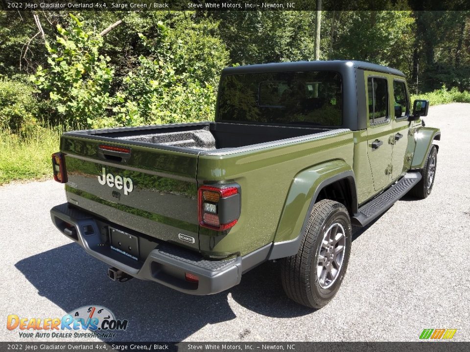 2022 Jeep Gladiator Overland 4x4 Sarge Green / Black Photo #6