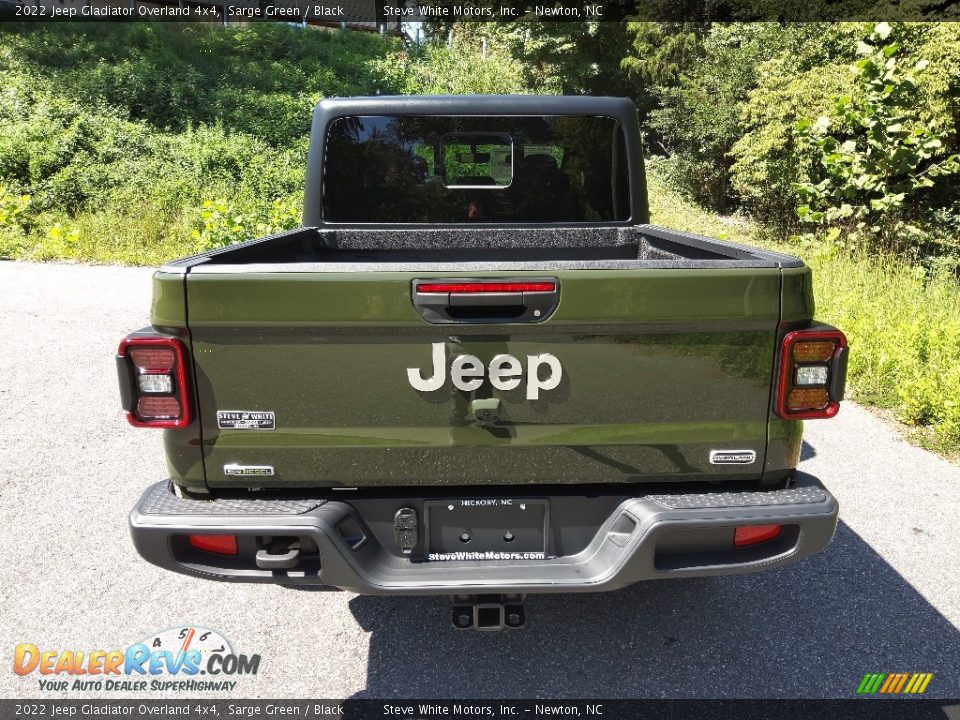 2022 Jeep Gladiator Overland 4x4 Sarge Green / Black Photo #7