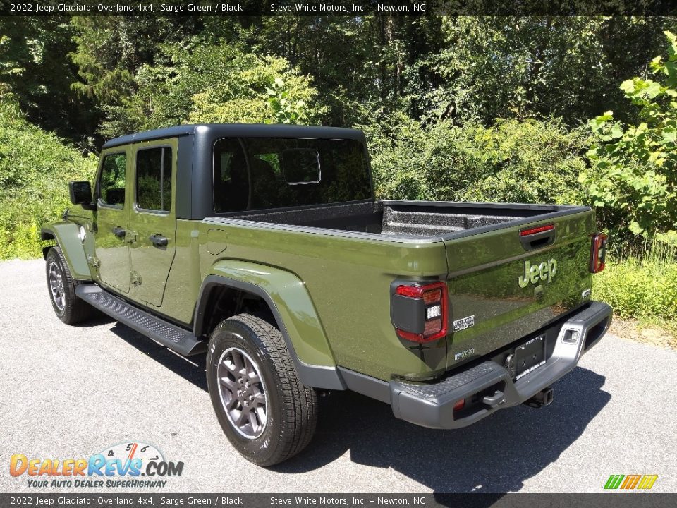 2022 Jeep Gladiator Overland 4x4 Sarge Green / Black Photo #10