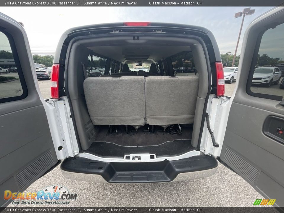 2019 Chevrolet Express 3500 Passenger LT Summit White / Medium Pewter Photo #16