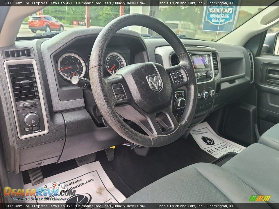 Dashboard of 2016 Ram 1500 Express Crew Cab 4x4 Photo #9