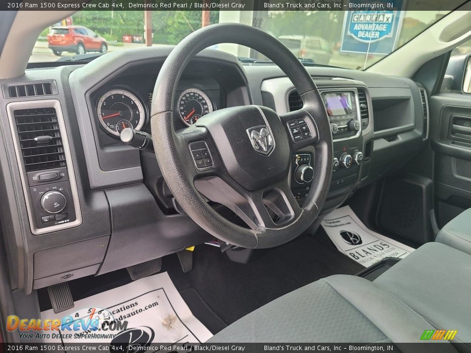 Dashboard of 2016 Ram 1500 Express Crew Cab 4x4 Photo #9