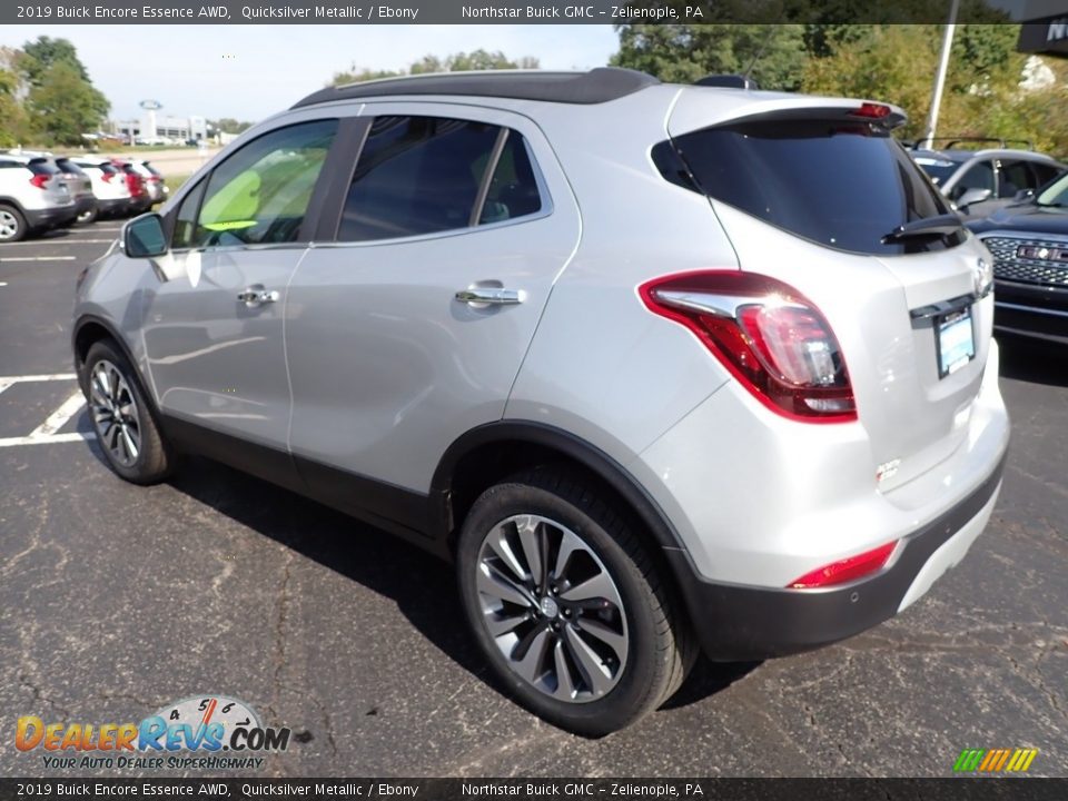 2019 Buick Encore Essence AWD Quicksilver Metallic / Ebony Photo #3