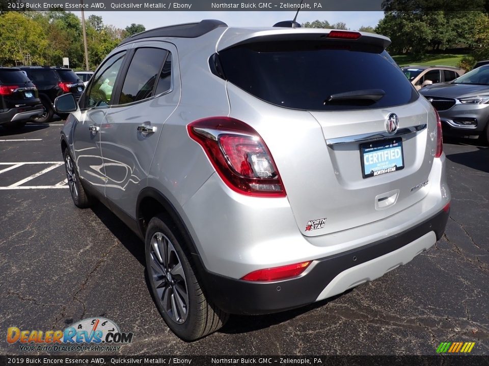 2019 Buick Encore Essence AWD Quicksilver Metallic / Ebony Photo #4