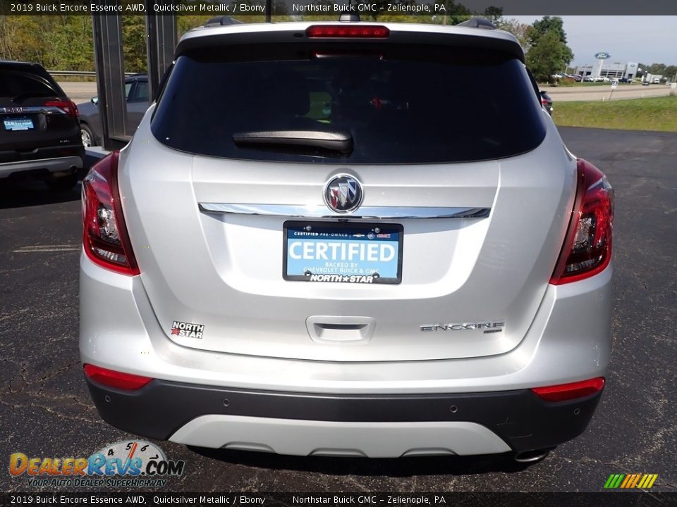 2019 Buick Encore Essence AWD Quicksilver Metallic / Ebony Photo #5