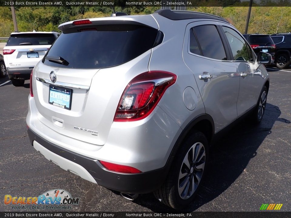 2019 Buick Encore Essence AWD Quicksilver Metallic / Ebony Photo #6