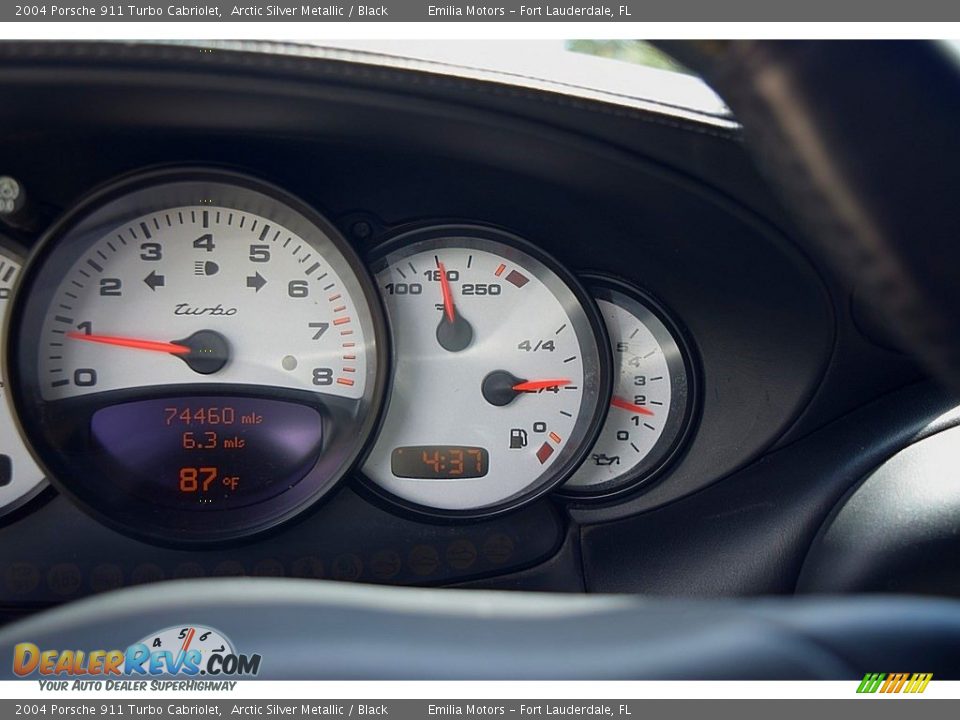 2004 Porsche 911 Turbo Cabriolet Gauges Photo #74