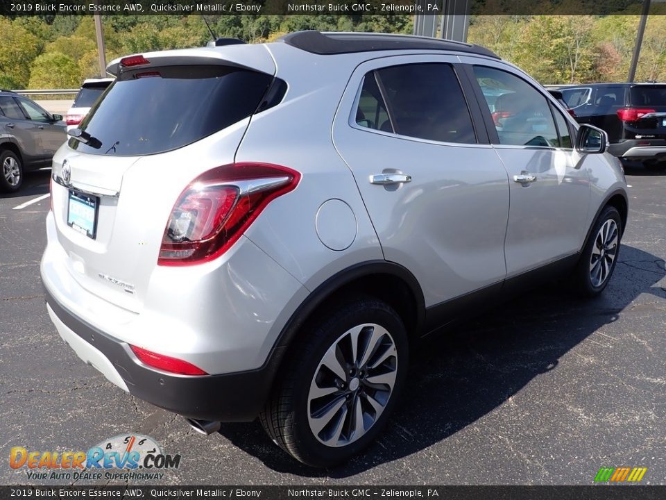 2019 Buick Encore Essence AWD Quicksilver Metallic / Ebony Photo #7