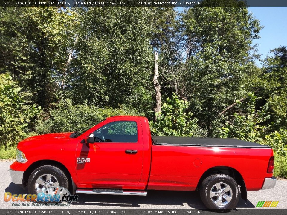 Flame Red 2021 Ram 1500 Classic Regular Cab Photo #1