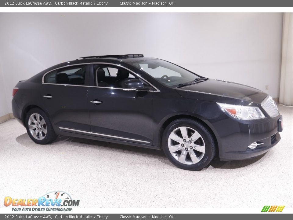 Carbon Black Metallic 2012 Buick LaCrosse AWD Photo #1