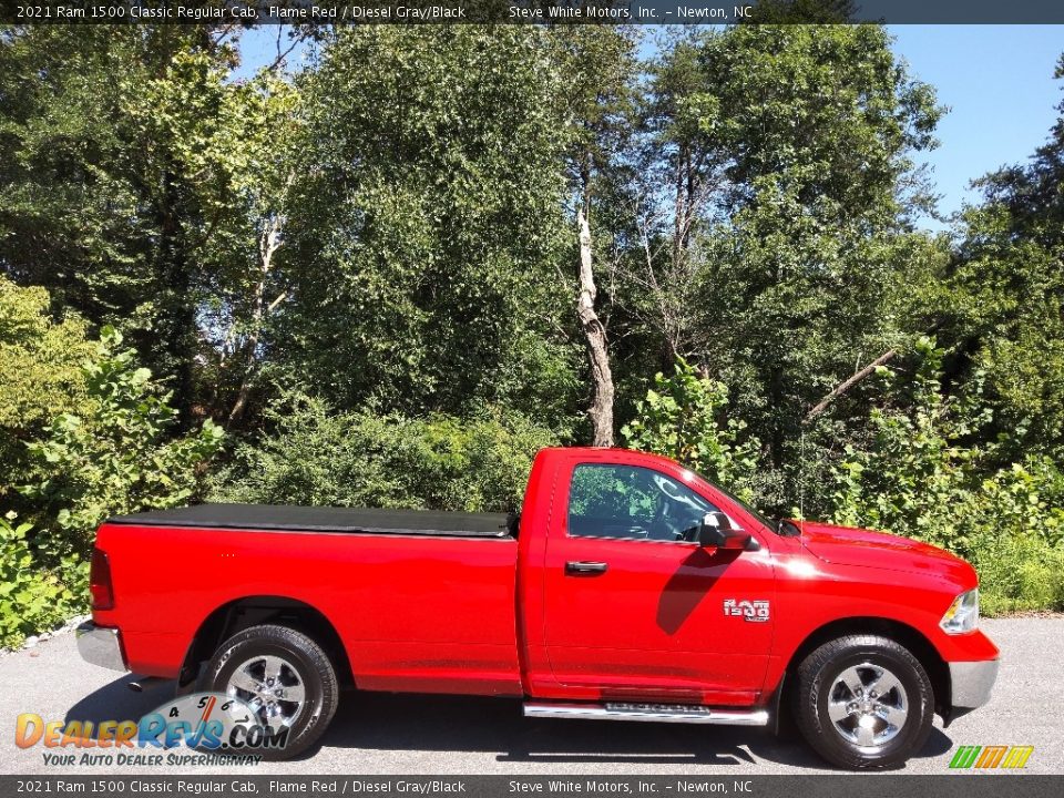 Flame Red 2021 Ram 1500 Classic Regular Cab Photo #6