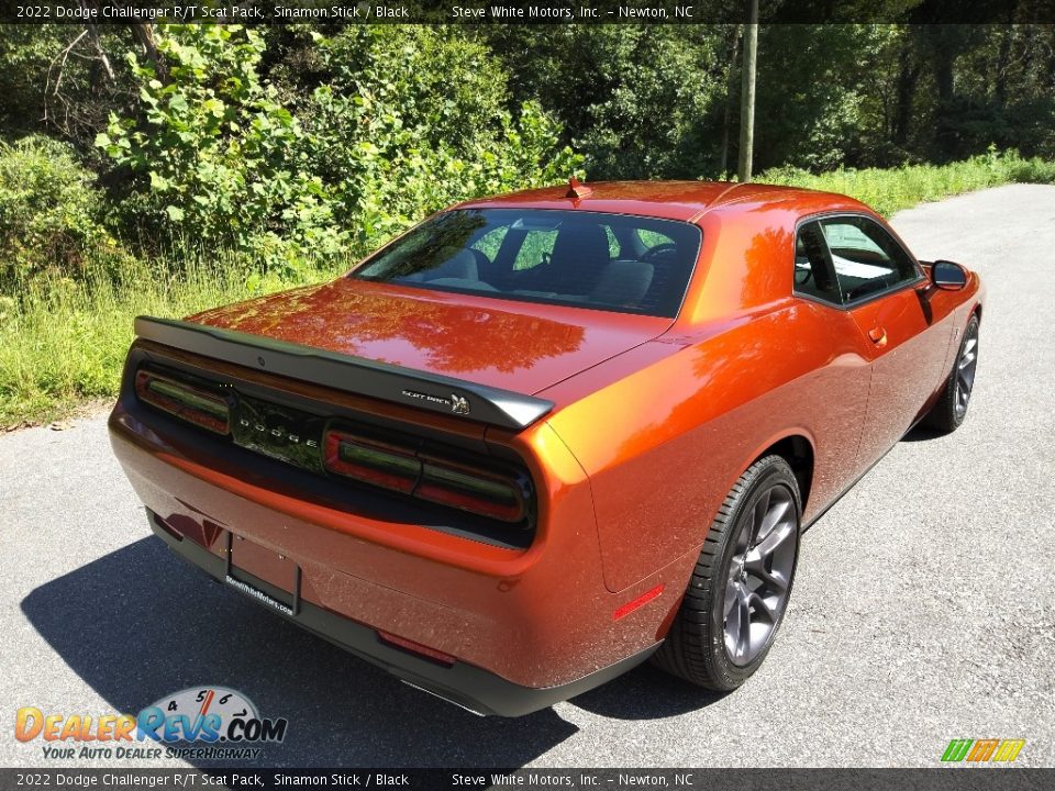 2022 Dodge Challenger R/T Scat Pack Sinamon Stick / Black Photo #6