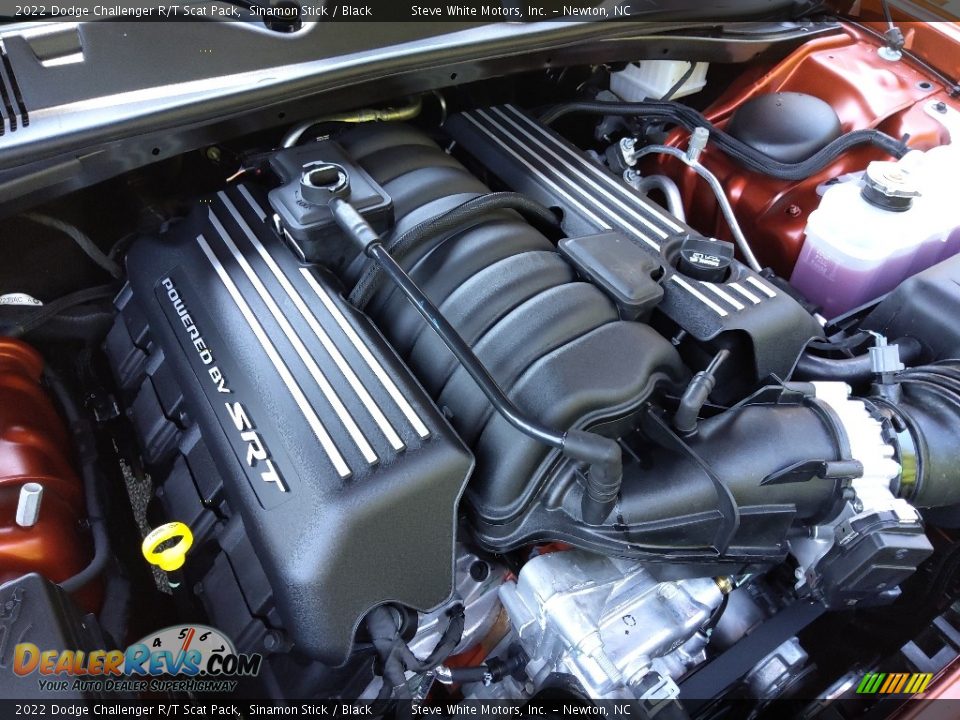 2022 Dodge Challenger R/T Scat Pack 392 SRT 6.4 Liter HEMI OHV 16-Valve VVT MDS V8 Engine Photo #9