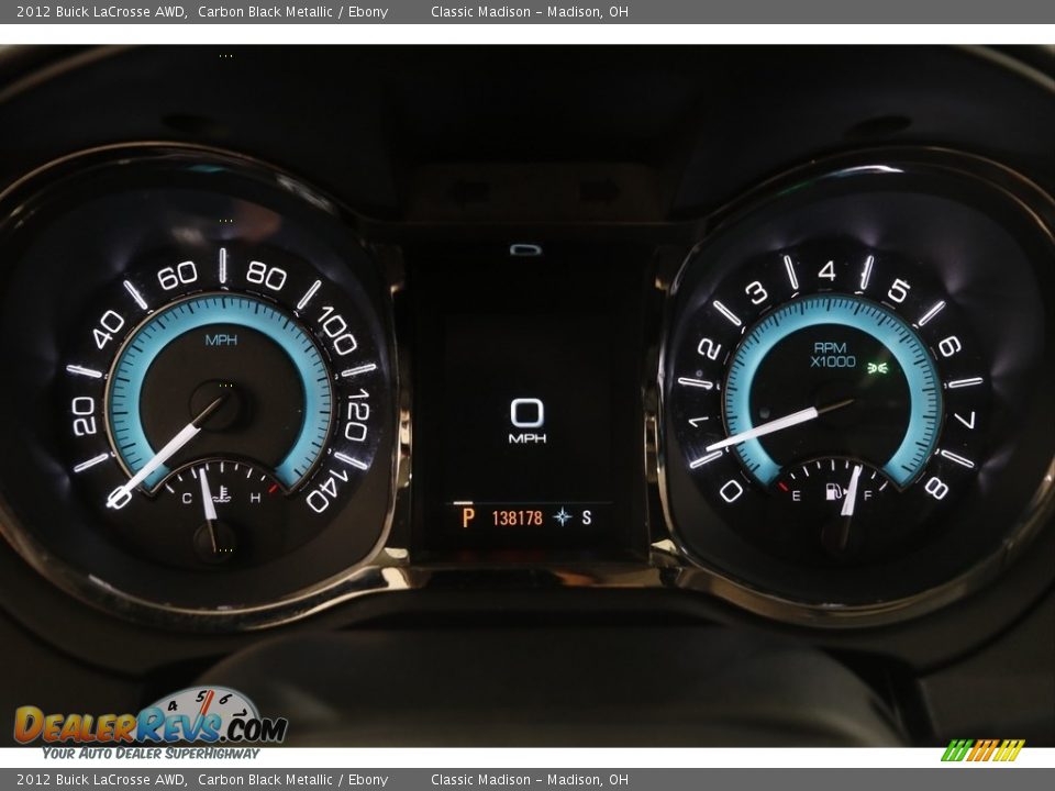 2012 Buick LaCrosse AWD Gauges Photo #8